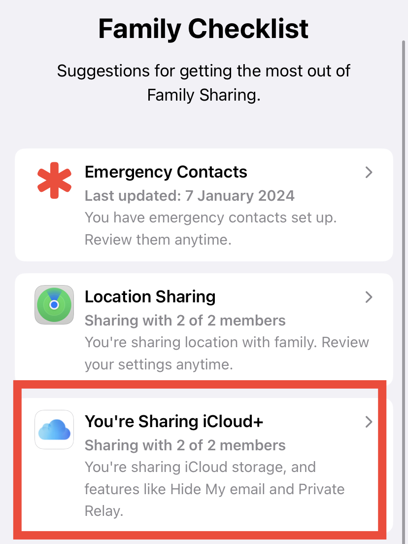 Cách chia sẻ iCloud gia đình với Family Sharing trên iPhone bước 4